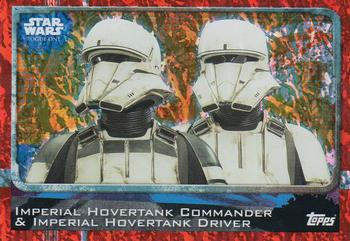 2016 Topps Star Wars Rogue One (UK Version) #189 Imperial Hovertank Commander & Imperial Hovertank Driver Front