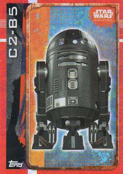 2016 Topps Star Wars Rogue One (UK Version) #192 C2-B5 Front