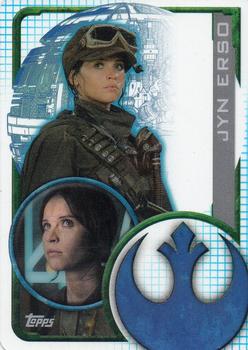 2016 Topps Star Wars Rogue One (UK Version) #193 Jyn Erso Front