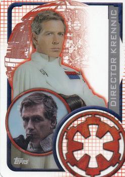 2016 Topps Star Wars Rogue One (UK Version) #197 Director Krennic Front