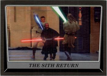 2016 Topps Star Wars Rogue One: Mission Briefing - Death Star Black #2 The Sith Return Front