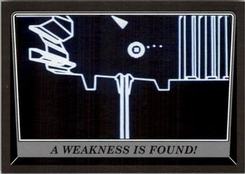 2016 Topps Star Wars Rogue One: Mission Briefing - Death Star Black #48 A weakness is found! Front