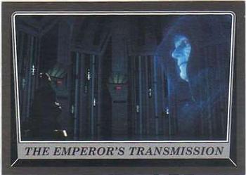 2016 Topps Star Wars Rogue One: Mission Briefing - Death Star Black #71 The Emperor's Transmission Front