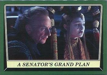 2016 Topps Star Wars Rogue One: Mission Briefing - Green #1 A Senator's grand plan Front