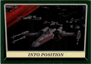 2016 Topps Star Wars Rogue One: Mission Briefing - Green #52 Into Position Front
