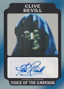 2016 Topps Star Wars Rogue One: Mission Briefing - Autographs Death Star #NNO Clive Revill Front