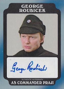 2016 Topps Star Wars Rogue One: Mission Briefing - Autographs Death Star #NNO George Roubicek Front