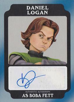 2016 Topps Star Wars Rogue One: Mission Briefing - Autographs Death Star #NNO Daniel Logan Front