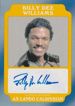 2016 Topps Star Wars Rogue One: Mission Briefing - Autographs Gold #NNO Billy Dee Williams Front
