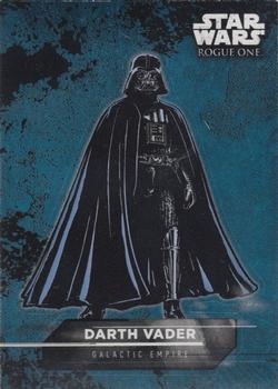 2016 Topps Star Wars Rogue One: Mission Briefing - Character/Vehicle Stickers #13 Darth Vader Front