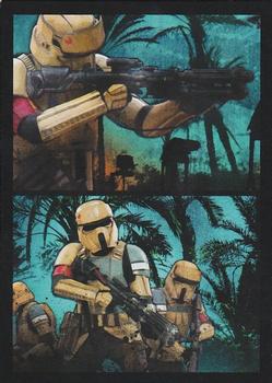 2016 Topps Star Wars Rogue One: Mission Briefing - Comic Strips #5 Shoretroopers Front
