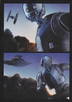 2016 Topps Star Wars Rogue One: Mission Briefing - Comic Strips #11 K-2SO Front