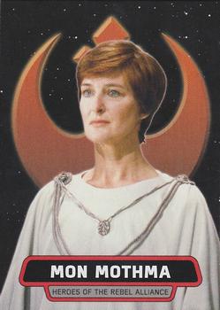 2016 Topps Star Wars Rogue One: Mission Briefing - Heroes of The Rebel Alliance #9 Mon Mothma Front