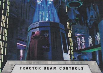 2016 Topps Star Wars Rogue One: Mission Briefing - The Death Star #3 Tractor Beam Controls Front