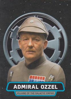 2016 Topps Star Wars Rogue One: Mission Briefing - Villains of The Galactic Empire #7 Admiral Ozzel Front