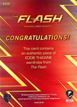 2016 Cryptozoic The Flash Season 1 - Wardrobe/Prop #M06 Eddie Thawne Back