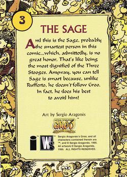 1995 Wildstorm Groo #3 The Sage Back