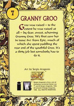 1995 Wildstorm Groo #7 Granny Groo Back