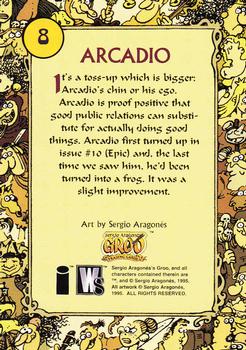 1995 Wildstorm Groo #8 Arcadio Back