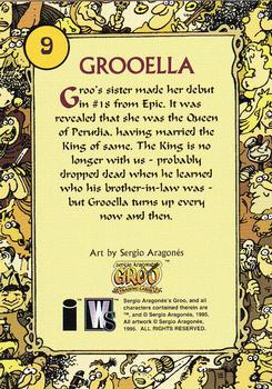 1995 Wildstorm Groo #9 Grooella Back