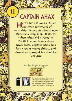 1995 Wildstorm Groo #11 Captain Ahax Back