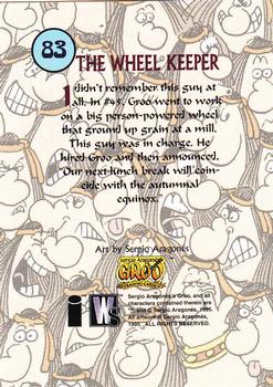 1995 Wildstorm Groo #83 The Wheel Keeper Back