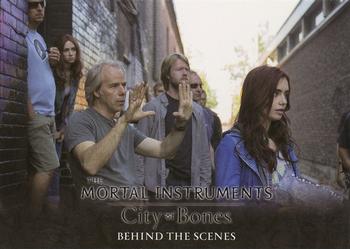 2013 Leaf The Mortal Instruments: City of Bones - Behind The Scenes #BHS-2 Harald Zwart / Lily Collins Front