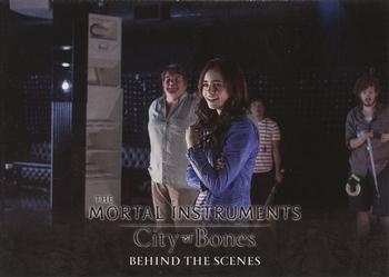2013 Leaf The Mortal Instruments: City of Bones - Behind The Scenes #BHS-4 Don Carmody / Lily Collins Front