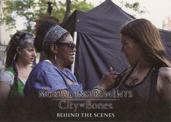 2013 Leaf The Mortal Instruments: City of Bones - Behind The Scenes #BHS-5 Gersha Phillips / Jemima West Front