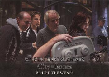 2013 Leaf The Mortal Instruments: City of Bones - Behind The Scenes #BHS-7 Robert Kulzer / Harald Zwart / Lily Collins Front