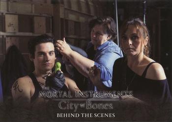 2013 Leaf The Mortal Instruments: City of Bones - Behind The Scenes #BHS-9 Kevin Zegers / Jo-Ann MacNeil / Karola Dirnberger Front