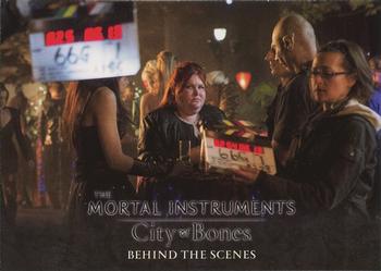 2013 Leaf The Mortal Instruments: City of Bones - Behind The Scenes #BHS-11 Cassandra Clare Front