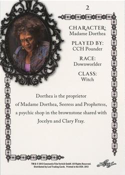 2013 Leaf The Mortal Instruments: City of Bones - Characters #2 CCH Pounder Back