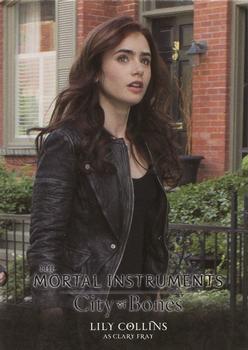 2013 Leaf The Mortal Instruments: City of Bones - Characters #12 Lily Collins Front