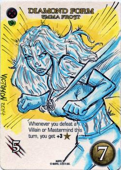 2015 Upper Deck Marvel 3D - Legendary Playable Sketches #NNO Emma Frost Front