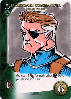 2015 Upper Deck Marvel 3D - Legendary Playable Sketches #NNO Nick Fury Front
