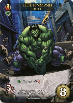 2015 Upper Deck Marvel 3D Legendary Card The Hulk Crazed Rampage