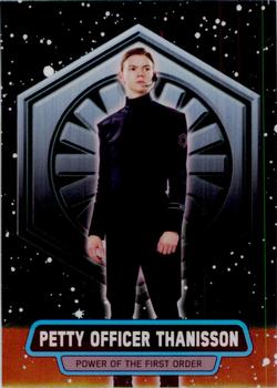 2016 Topps Chrome Star Wars The Force Awakens - Power of the First Order #5 Petty Officer Thanisson Front