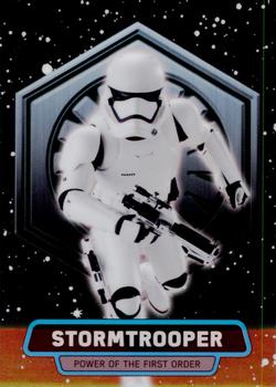 2016 Topps Chrome Star Wars The Force Awakens - Power of the First Order #8 Stormtrooper Front