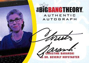 2016 Cryptozoic The Big Bang Theory Seasons 6 & 7 - Autographs #CB2 Christine Baranski Front