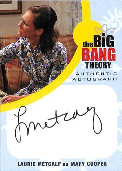 2016 Cryptozoic The Big Bang Theory Seasons 6 & 7 - Autographs #LM1 Laurie Metcalf Front