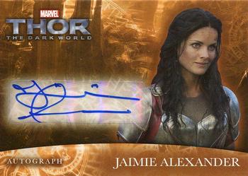 2013 Upper Deck Thor The Dark World - Autograph #JA Jaimie Alexander Front