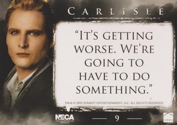 2010 NECA Twilight Eclipse Series 1 #9 Carlisle Back
