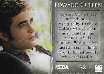 2010 NECA Twilight Eclipse Series 1 - Protagonists #F-2 Edward Cullen Back