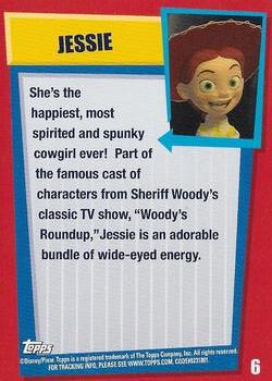 2010 Topps Toy Story Fun Packs - Stickers #6 Jessie Back