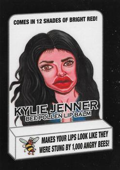 2017 Topps Wacky Packages 50th Anniversary #6 Kylie Jenner Bee Pollen Lip Balm Front