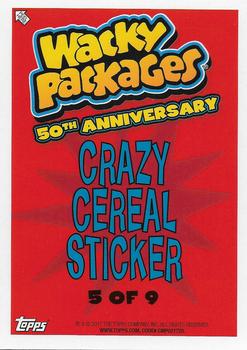 2017 Topps Wacky Packages 50th Anniversary #5 Flunkin' Berry Back