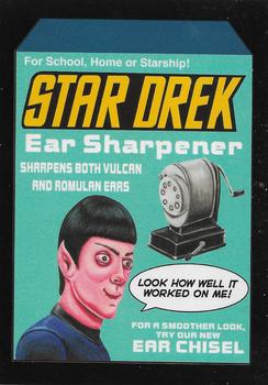 2017 Topps Wacky Packages 50th Anniversary #6 Star Drek Ear Sharpener Front