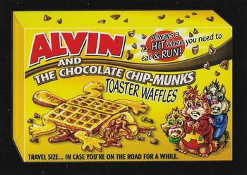 2017 Topps Wacky Packages 50th Anniversary #8 Alvin and the Chocolate Chip-Munks Front