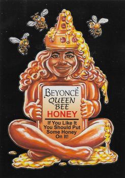 2017 Topps Wacky Packages 50th Anniversary #1 Beyonce Queen Bee Honey Front